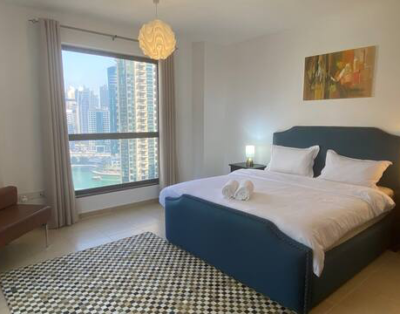 One Of The Most Beautiful And Huge Master Bedroom In JBR In A 2 BHK